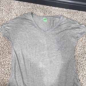 Grey Vneck Shirt